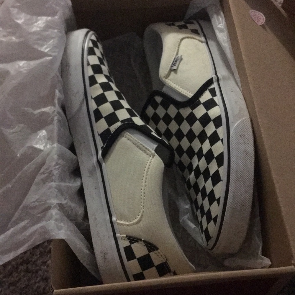 Vans Slip-on Checkers size 9.5